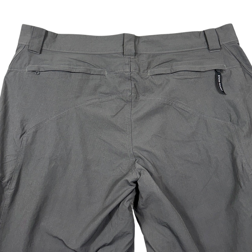 The North Face Hiking Pants Mens 38 Gray Gorpcore Paramount Peak Ripstop Nylon - Picture 9 of 12